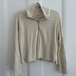 Athleta Butter Yellow Zip-Up Jacket